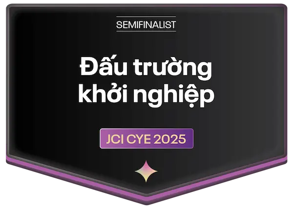 JCI CYE 2025: Đấu trường khởi nghiệp (Semifinalist)